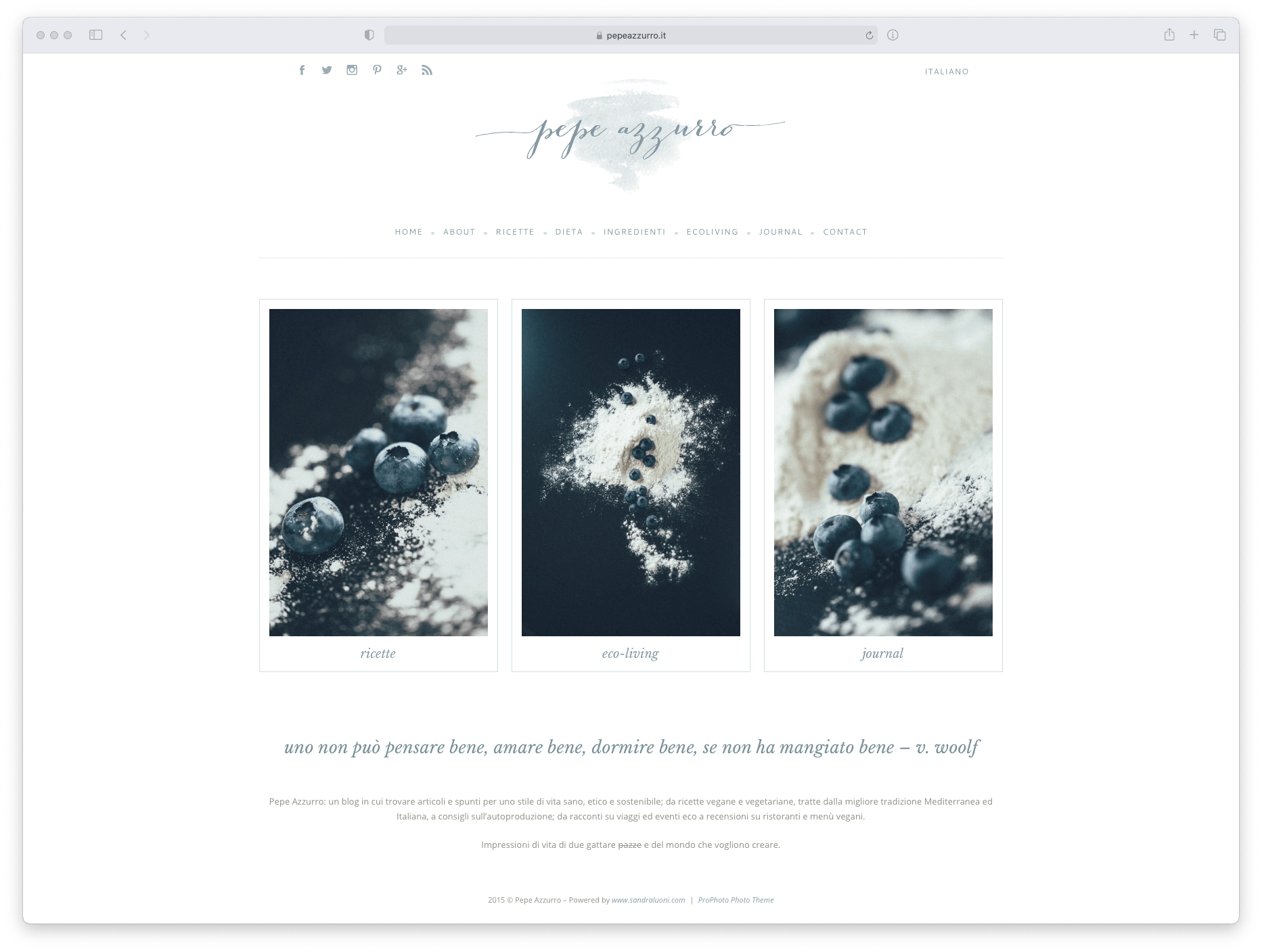 pepe azzurro blog pepeazzurro.it